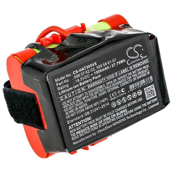 Ilc Replacement For Husqvarna Battery 586 57 62-02